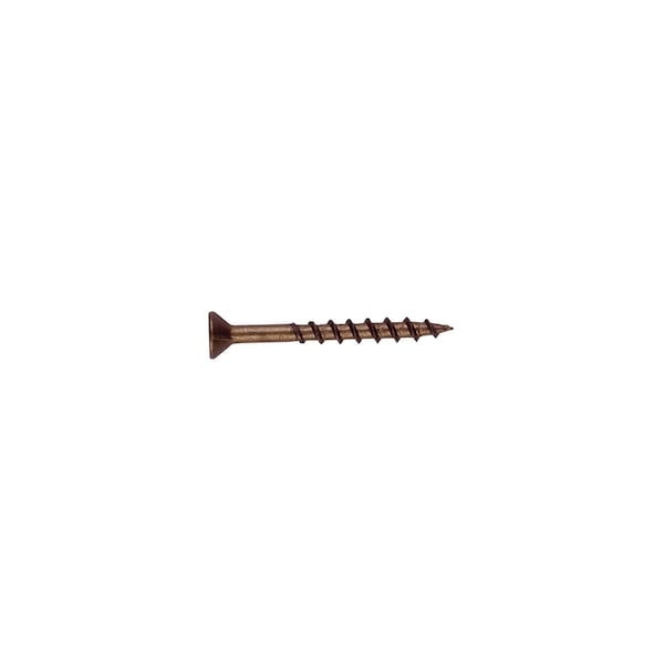Grip-Rite Wood Screw, #5, 3 in, Zinc Yellow Bugle Head Phillips Drive 3GS5 - main